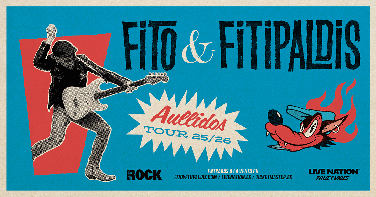 FITO & FITIPALDIS ANUNCIAN LAS FECHAS DE SU GIRA "AULLIDOS TOUR"
